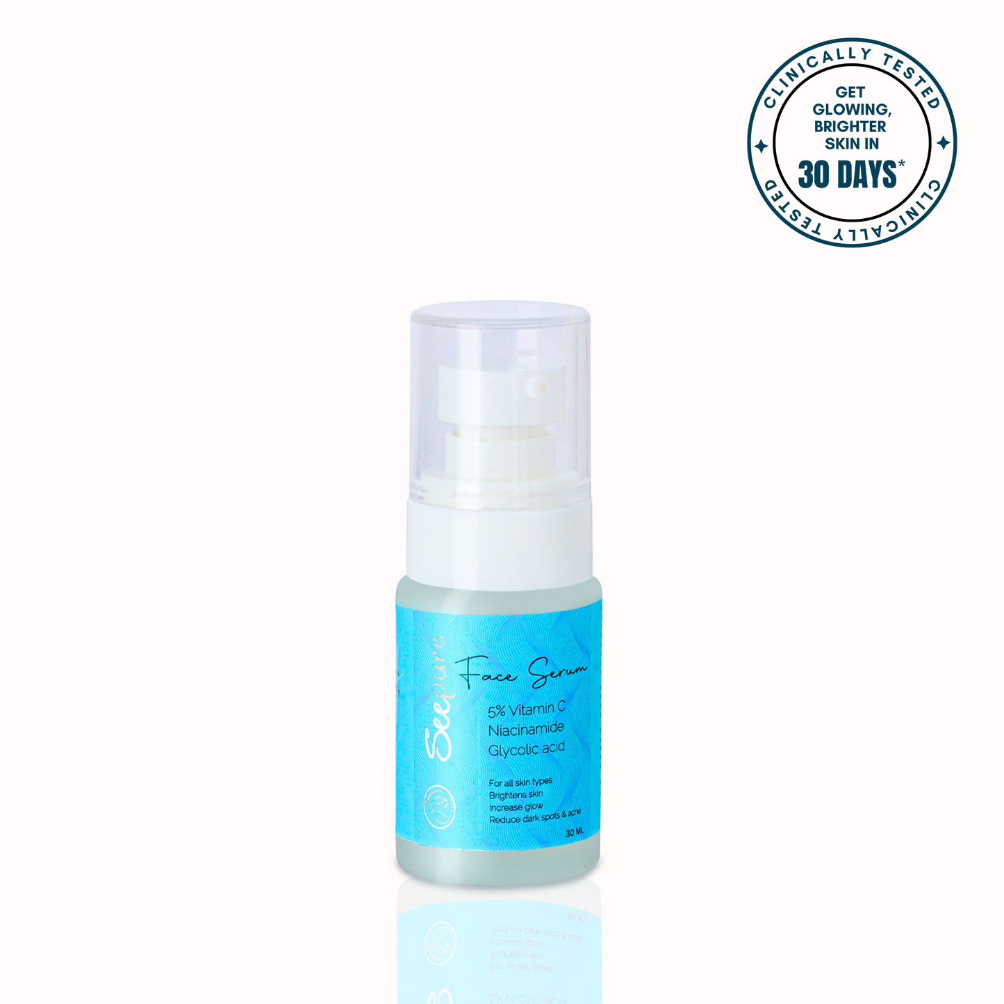 Vitamin C Face serum with Niacinamide & Hyaluronic Acid (30ML)   Brightening Serum