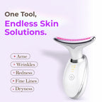 Instant Stress Relief & Hair Growth Scalp Therapy Massager & Advanced LED Skin Repair & Rejuvenation Massager