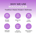 Instant Stress Relief & Hair Growth Scalp Therapy Massager