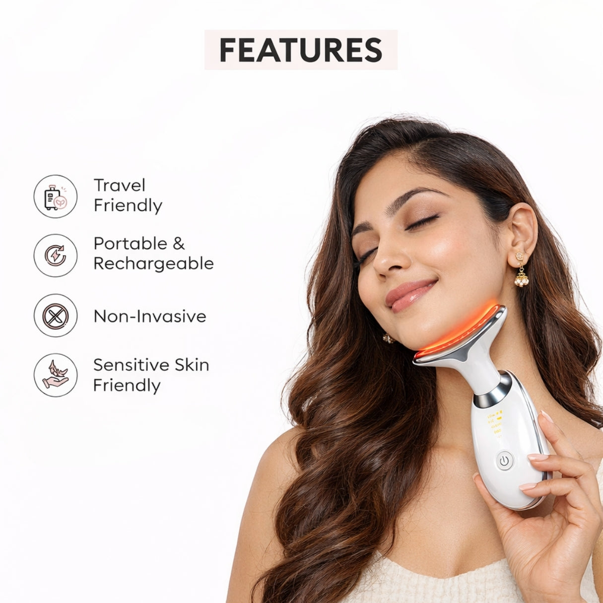 Advanced LED Skin Repair & Rejuvenation Massager