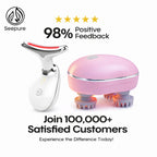 Instant Stress Relief & Hair Growth Scalp Therapy Massager & Advanced LED Skin Repair & Rejuvenation Massager